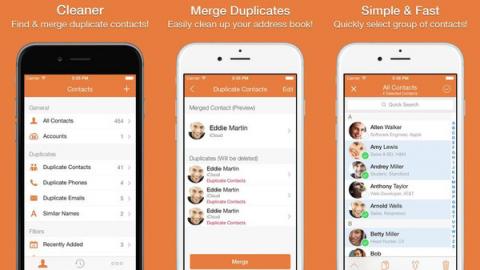تطبيق للتخلص من الأسماء المكررة في هواتف آيفون