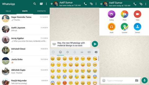 تحديث جديد لبرنامج WhatsApp على الأندرويد يقدم التصميم الجديد