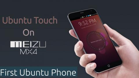 نسخة Ubuntu Touch من الهاتف Meizu MX4 متاحة الآن للشراء