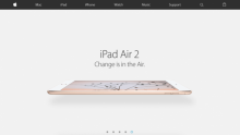 Apple ... تُعيد تصميم موقعها الرسمي وتُزيل متجرها الإلكتروني